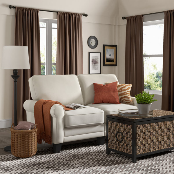 Serta at Home Copenhagen 61'' Round Arm Loveseat & Reviews Wayfair